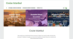 Desktop Screenshot of cruiseistanbul.com